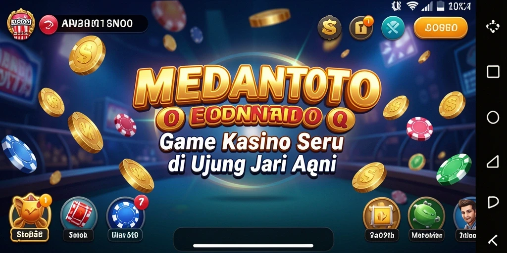 Tampilan gameplay Kasino MEDANTOTO yang mendebarkan dan menarik.