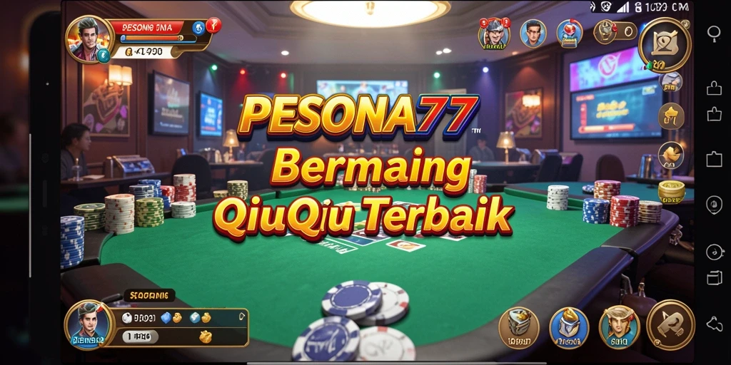 Tampilan gameplay QiuQiu yang menegangkan dan seru.